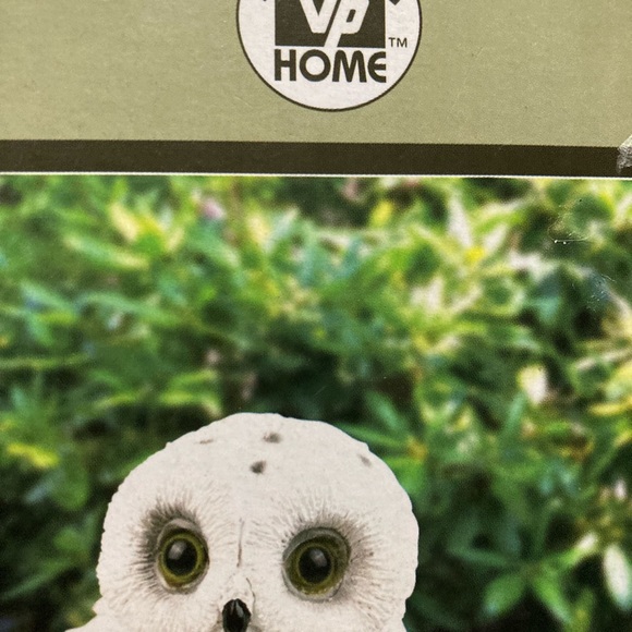 VP HOME POLYRESIN SOLAR OWL LIGHT, POWERED BY THE SUN, WITH BATTERIES, OUTDOOR - Picture 7 of 10